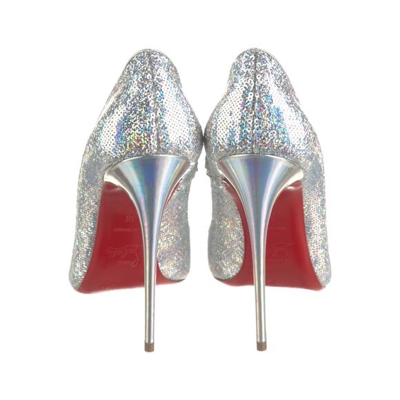 ❤️Christian Louboutin Glitter So Kate Pumps❤️ - Picture 4 of 5